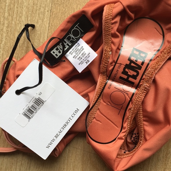 NWT Beach Riot Beaded Bridget One Piece Suit XS - Picture 8 of 8